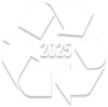 Voor 2025 alles recyclebaar